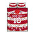 Custom Japan Rugby Quilt Bed Set Sakura Blossom Go Champion 2024 - Wonder Print Shop