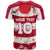 Custom Japan Rugby T Shirt Sakura Blossom Go Champion 2024 - Wonder Print Shop