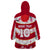 Custom Japan Rugby Wearable Blanket Hoodie Sakura Blossom Go Champion 2024 - Wonder Print Shop