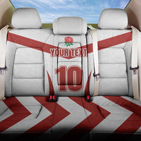 Custom England Rugby-The Red Rose Back Car Seat Cover Go Champions