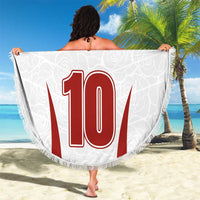 Custom England Rugby-The Red Rose Beach Blanket Go Champions