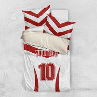 Custom England Rugby-The Red Rose Bedding Set Go Champions