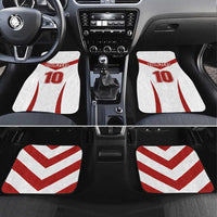 Custom England Rugby-The Red Rose Car Mats Go Champions