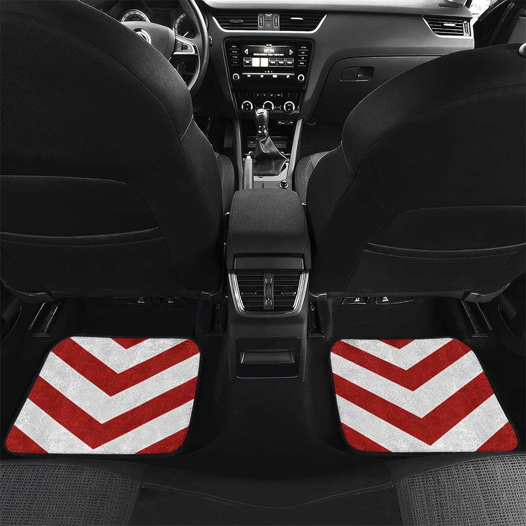 Custom England Rugby-The Red Rose Car Mats Go Champions