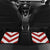 Custom England Rugby-The Red Rose Car Mats Go Champions