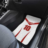 Custom England Rugby-The Red Rose Car Mats Go Champions