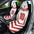 Custom England Rugby-The Red Rose Car Seat Cover Go Champions