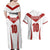 Custom England Rugby-The Red Rose Couples Matching Off Shoulder Maxi Dress and Hawaiian Shirt Go Champions