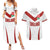 Custom England Rugby-The Red Rose Couples Matching Summer Maxi Dress and Hawaiian Shirt Go Champions