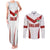 Custom England Rugby-The Red Rose Couples Matching Tank Maxi Dress and Long Sleeve Button Shirt Go Champions