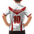 Custom England Rugby-The Red Rose Family Matching Off The Shoulder Long Sleeve Dress and Hawaiian Shirt Go Champions