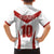 Custom England Rugby-The Red Rose Family Matching Off Shoulder Short Dress and Hawaiian Shirt Go Champions