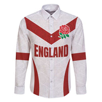 Custom England Rugby-The Red Rose Family Matching Tank Maxi Dress and Hawaiian Shirt Go Champions