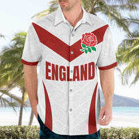 Custom England Rugby-The Red Rose Hawaiian Shirt Go Champions