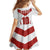 Custom England Rugby-The Red Rose Kid Short Sleeve Dress Go Champions