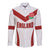 Custom England Rugby-The Red Rose Long Sleeve Button Shirt Go Champions