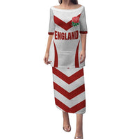 Custom England Rugby-The Red Rose Puletasi Go Champions