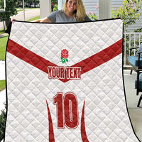 Custom England Rugby-The Red Rose Quilt Go Champions