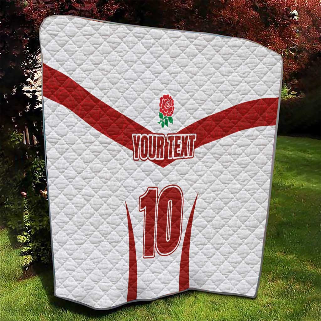 Custom England Rugby-The Red Rose Quilt Go Champions