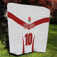 Custom England Rugby-The Red Rose Quilt Go Champions