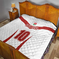 Custom England Rugby-The Red Rose Quilt Go Champions