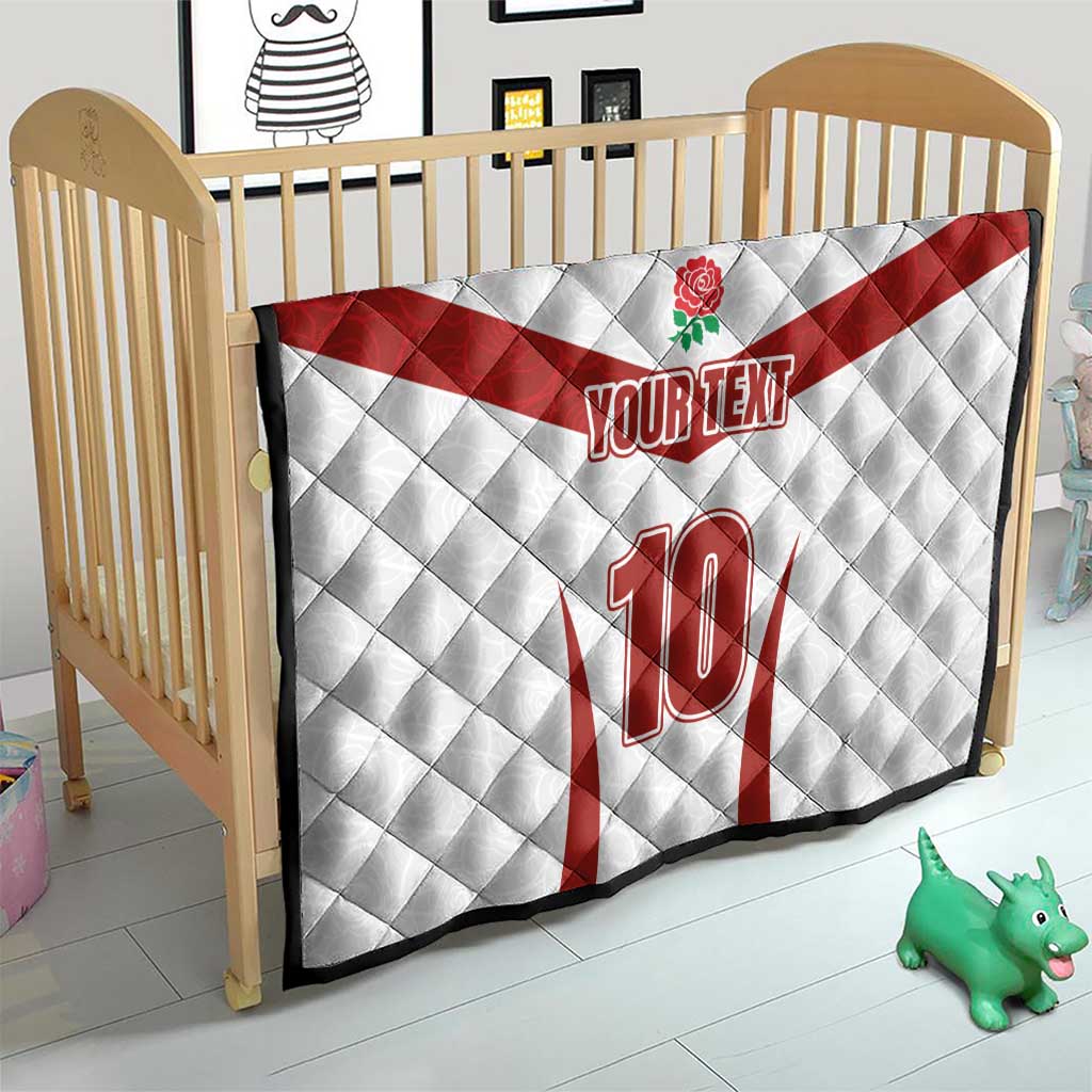 Custom England Rugby-The Red Rose Quilt Go Champions