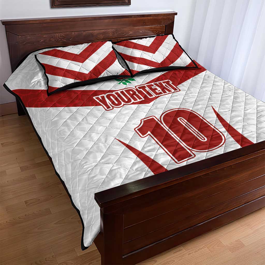 Custom England Rugby-The Red Rose Quilt Bed Set Go Champions