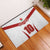 Custom England Rugby-The Red Rose Rubber Doormat Go Champions