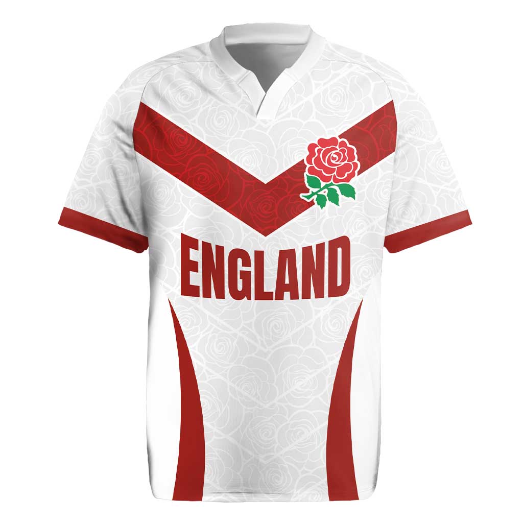 Custom England Rugby-The Red Rose Rugby Jersey Go Champions