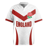 Custom England Rugby-The Red Rose Rugby Jersey Go Champions