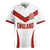 Custom England Rugby-The Red Rose Rugby Jersey Go Champions