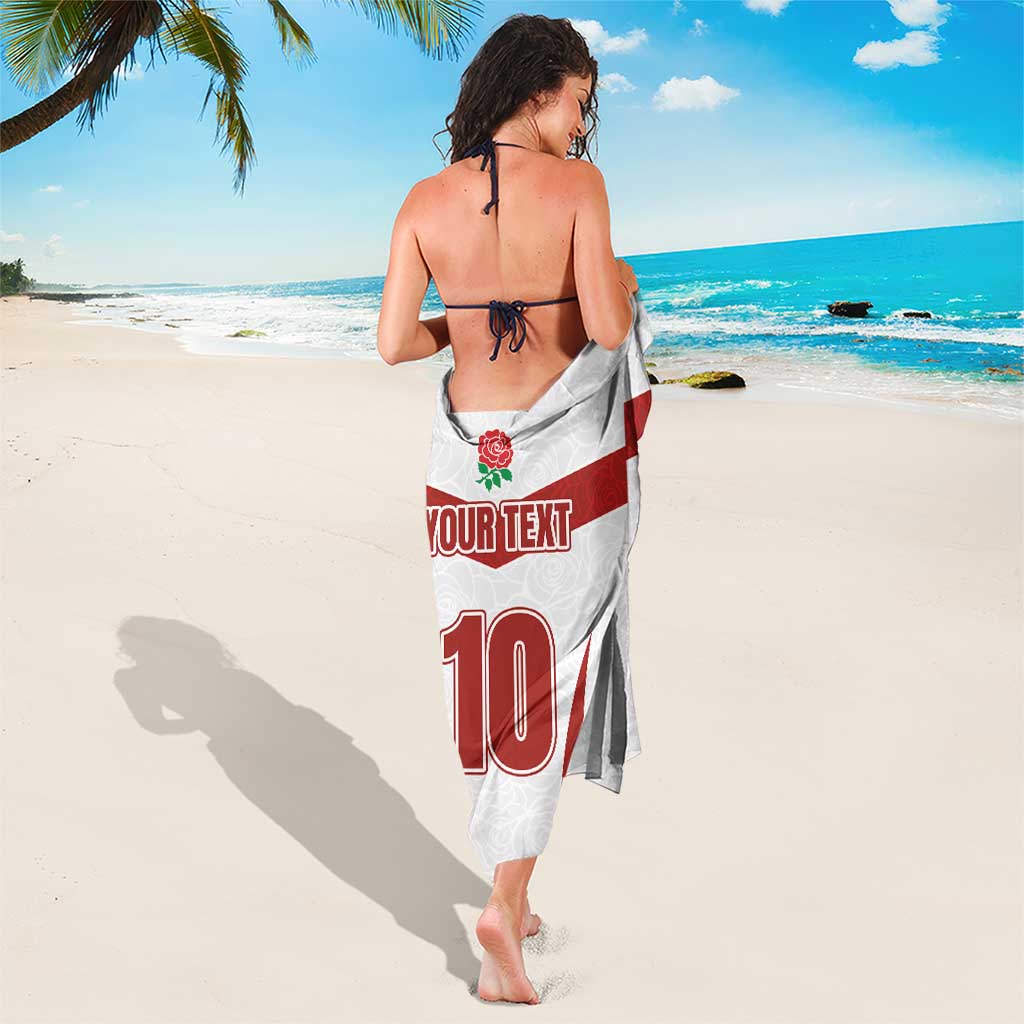 Custom England Rugby-The Red Rose Sarong Go Champions
