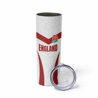 Custom England Rugby-The Red Rose Skinny Tumbler Go Champions