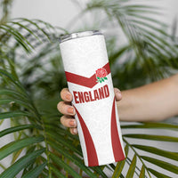 Custom England Rugby-The Red Rose Skinny Tumbler Go Champions