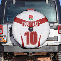Custom England Rugby-The Red Rose Spare Tire Cover Go Champions