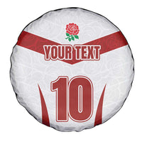 Custom England Rugby-The Red Rose Spare Tire Cover Go Champions