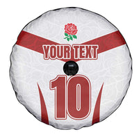 Custom England Rugby-The Red Rose Spare Tire Cover Go Champions