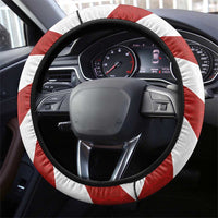 England Rugby-The Red Rose Steering Wheel Cover Go Champions