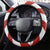 England Rugby-The Red Rose Steering Wheel Cover Go Champions