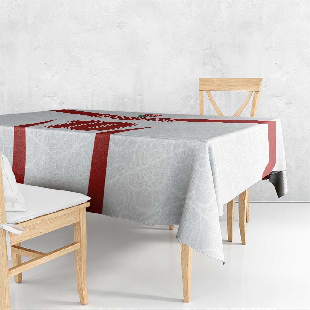 Custom England Rugby-The Red Rose Tablecloth Go Champions