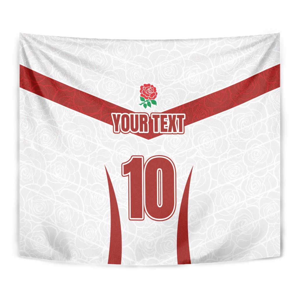 Custom England Rugby-The Red Rose Tapestry Go Champions