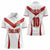 Custom England Rugby-The Red Rose Women Polo Shirt Go Champions