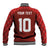 Custom Wales Rugby-The Three Feathers Baseball Jacket Go Champions