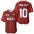 Custom Wales Rugby-The Three Feathers Baseball Jersey Go Champions