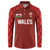 Custom Wales Rugby-The Three Feathers Button Sweatshirt Go Champions
