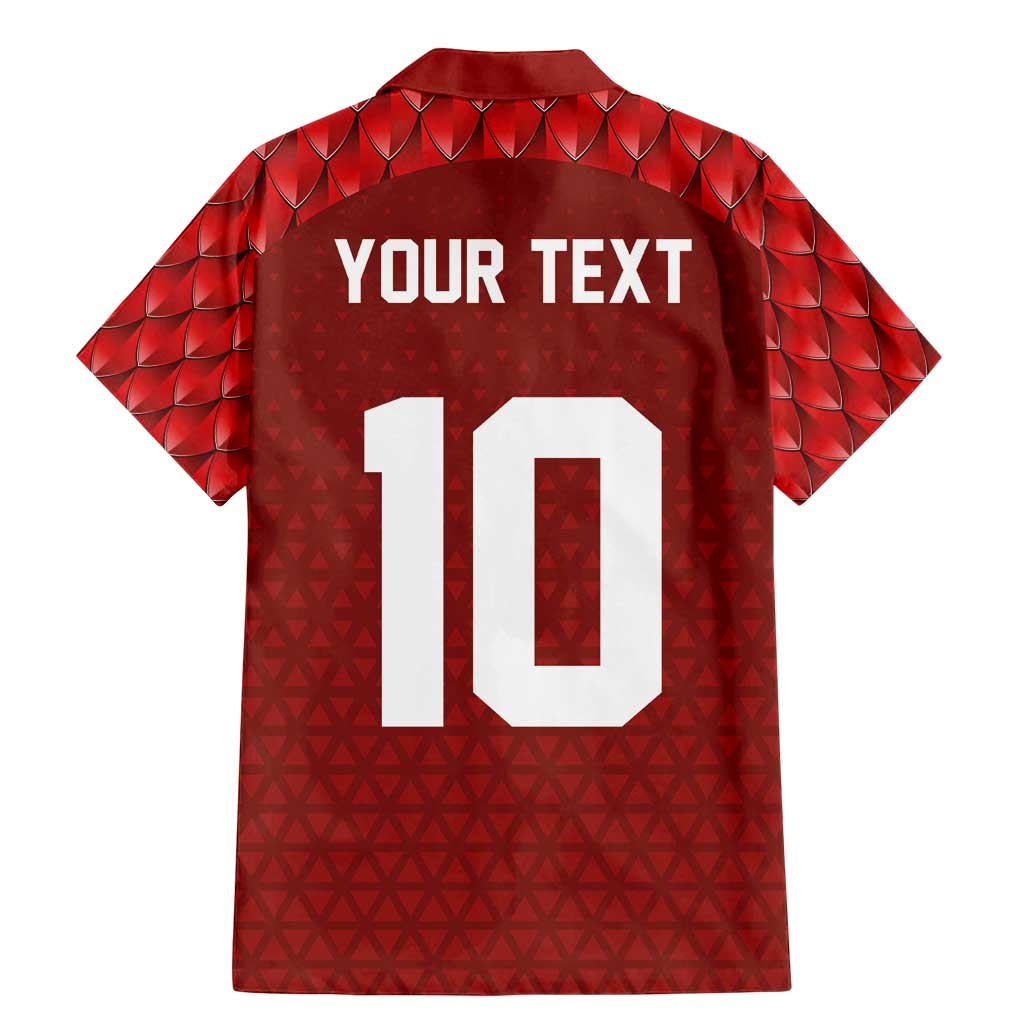 Custom Wales Rugby-The Three Feathers Family Matching Mermaid Dress and Hawaiian Shirt Go Champions