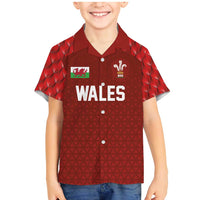 Custom Wales Rugby-The Three Feathers Family Matching Mermaid Dress and Hawaiian Shirt Go Champions
