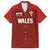 Custom Wales Rugby-The Three Feathers Family Matching Off Shoulder Maxi Dress and Hawaiian Shirt Go Champions
