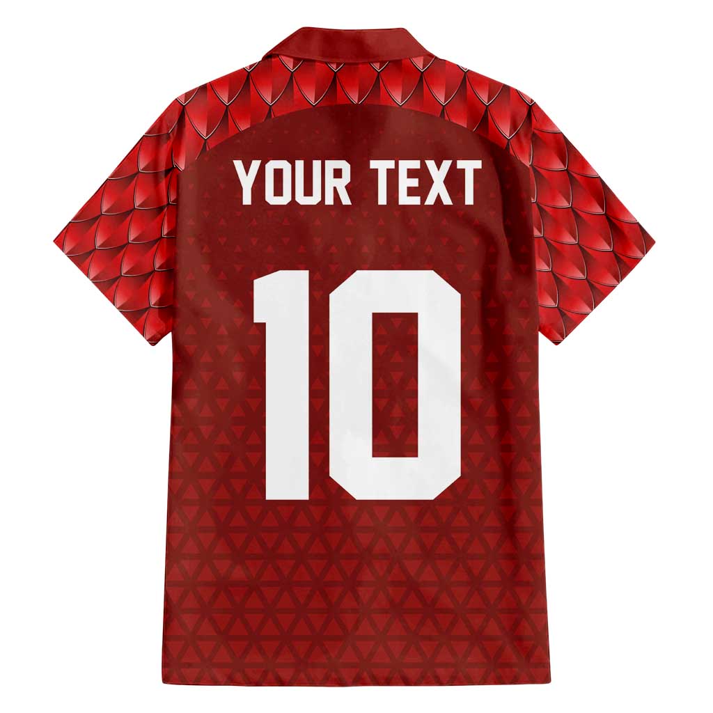 Custom Wales Rugby-The Three Feathers Family Matching Off Shoulder Short Dress and Hawaiian Shirt Go Champions