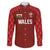Custom Wales Rugby-The Three Feathers Family Matching Puletasi and Hawaiian Shirt Go Champions